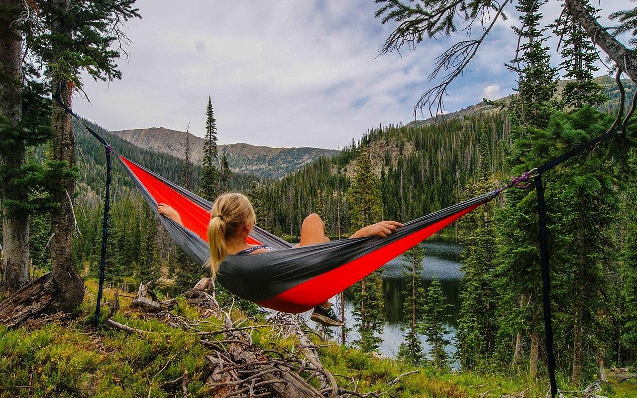 hammock, woman, female, refresh your life, mid year reset
