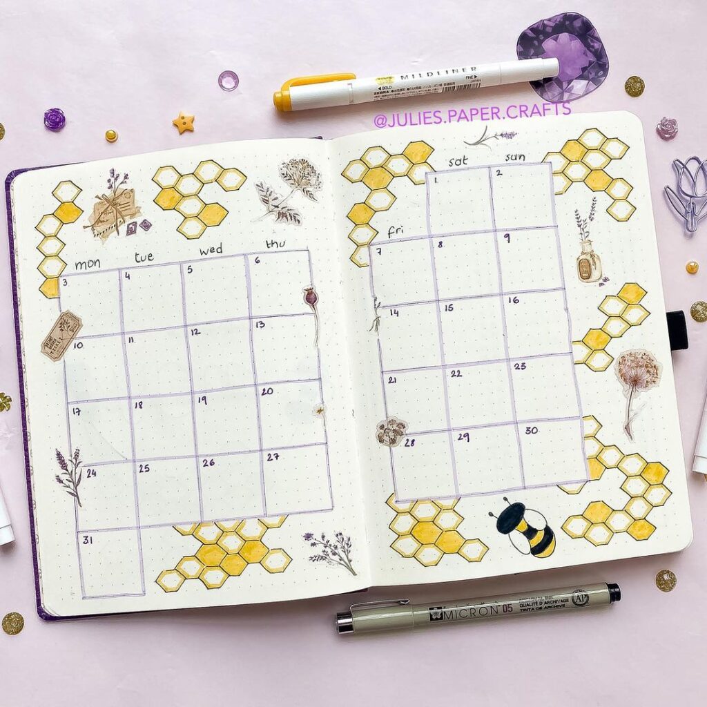 May 2022 Full Month Pack for Bullet Journals.