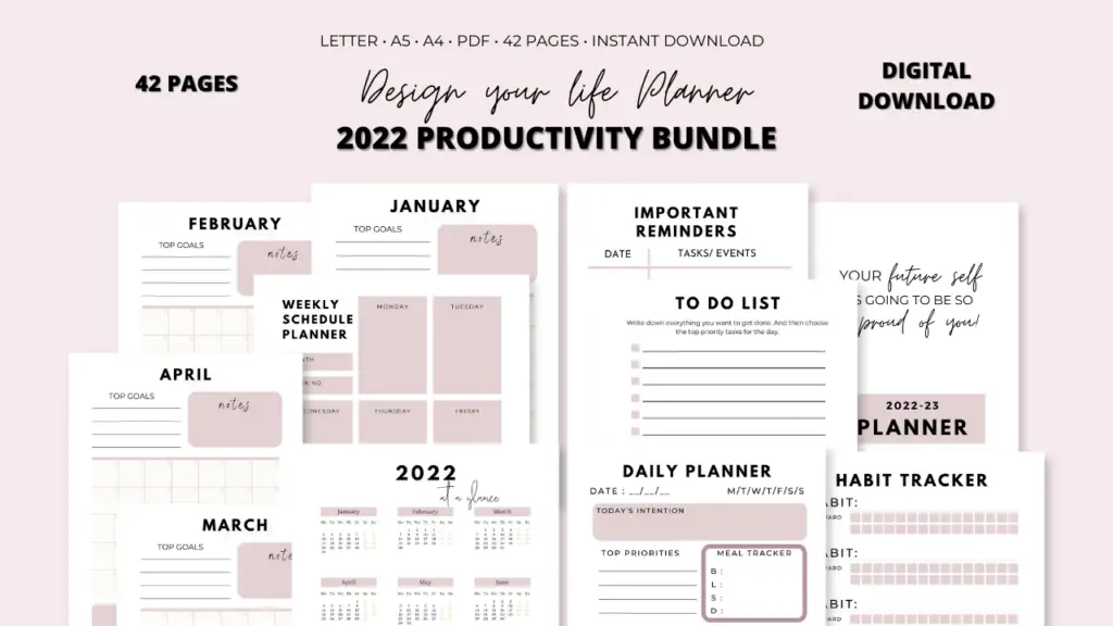 planner, dyl 2022 planner