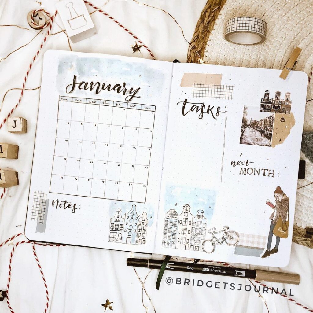 january monthly log