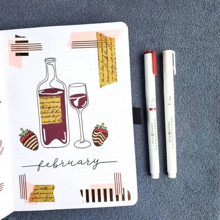 15 February Bullet Journal Themes That Aren't Just Hearts – Kokumber