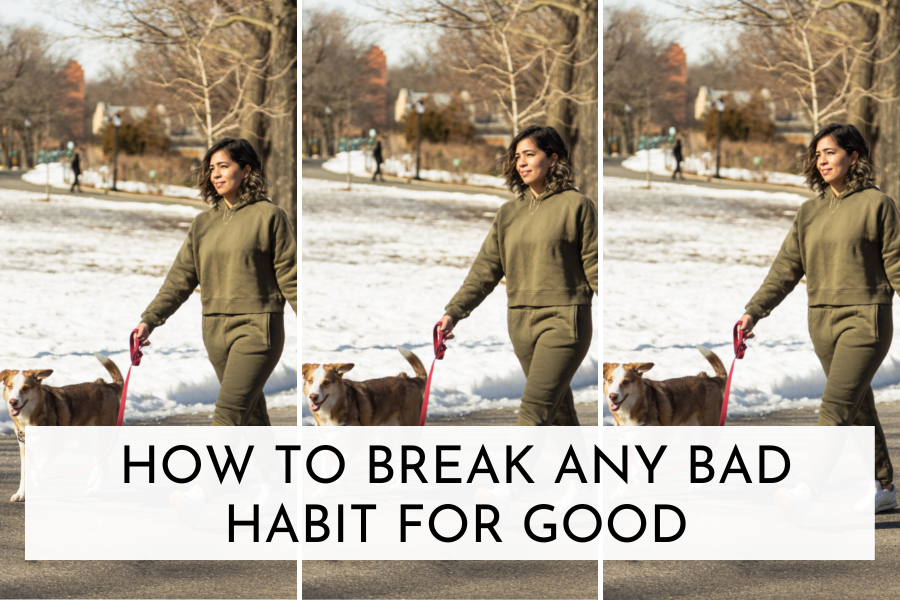 how to break any bad habit for good