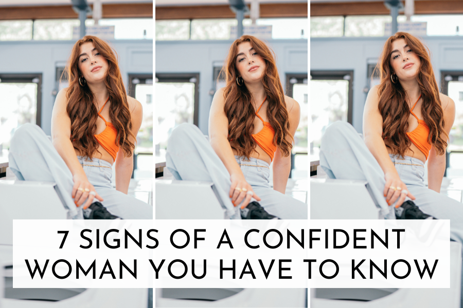 7 signs of a confident woman