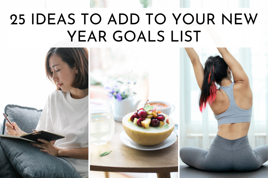 new year goals list