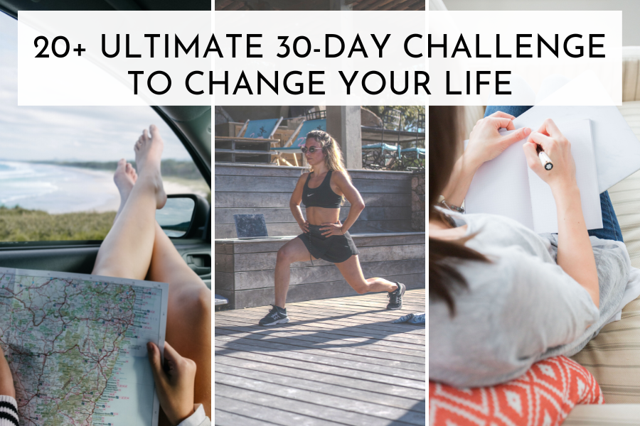 30 day challenge to change your life