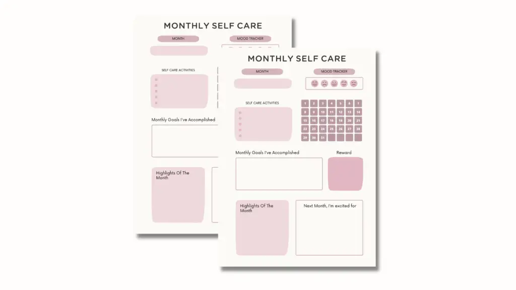 Ultimate Daily, Monthly & Weekly Self Care Checklist To Swear By ...