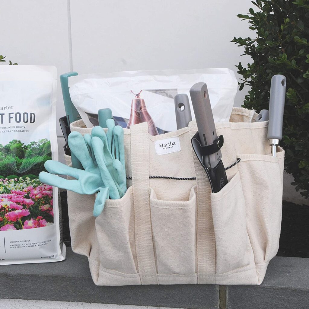 self care gift ideas for moms, gardening bag
