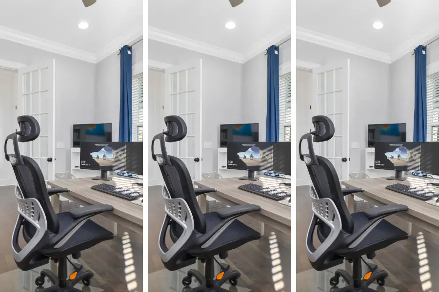 The Best Desk Layout For Productivity Minimal Clean Kokumber
