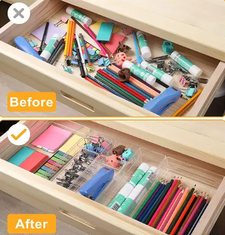 drawer organizer, Best Desk Layout For Productivity