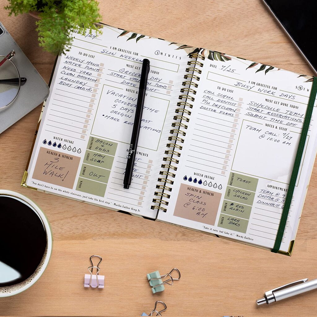 How To Make A Daily Routine For Yourself, daily planner