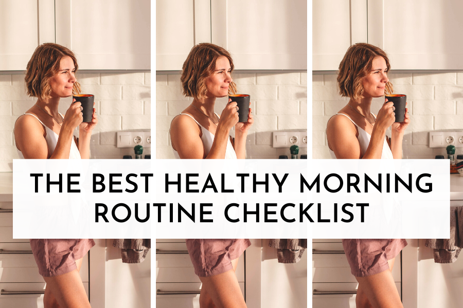 Healthy Morning Routine Checklist