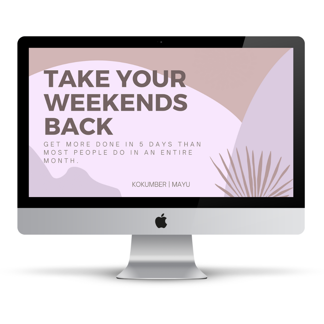 The Best (& Realistic) Weekly Planning Checklist For Your Busy Weeks ...