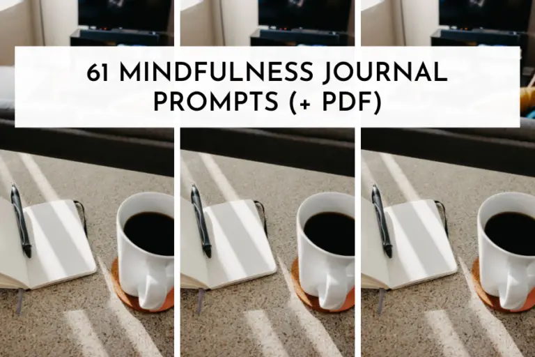 Mindfulness Journal For Adults 61 Mindfulness Journal Prompts pdf 