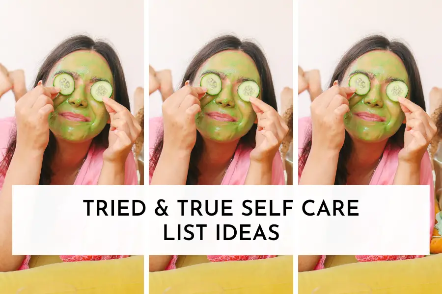 self care list ideas