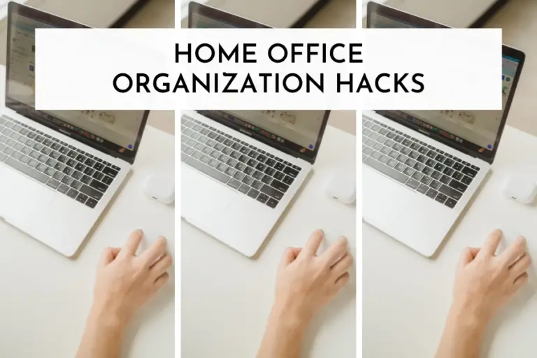18+ Simple Home Office Organization Hacks To Maximize Space (Minimal